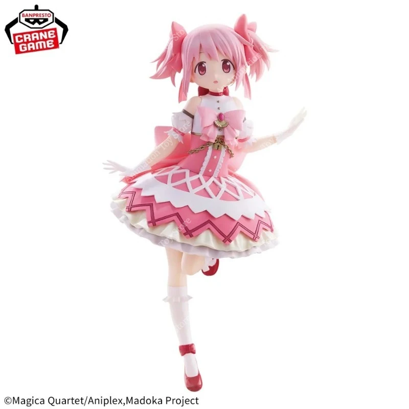 Фото В наличии 100% оригинальная фигурка Bandai Banpresto Puella Magi Madoka Magica Мадока Канамэ, коллекционная аниме-фигурка, декор для рабочего стола, подарок №5