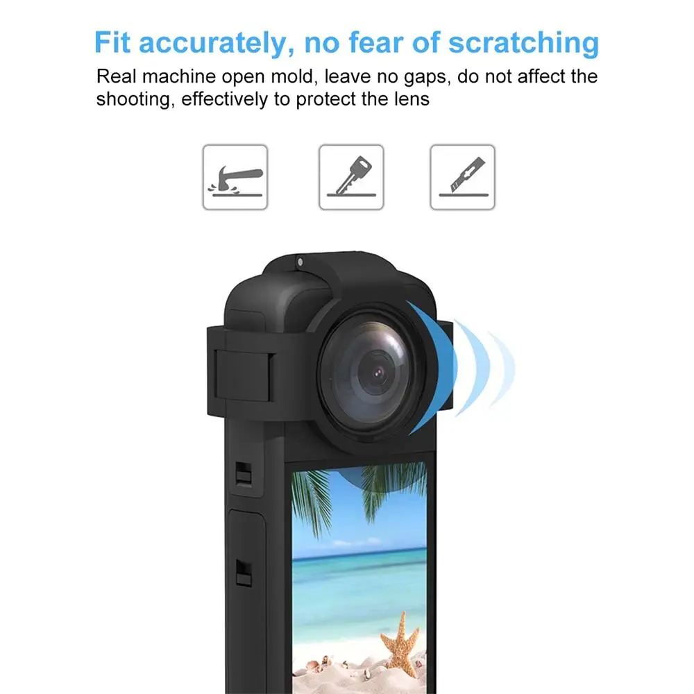 

Lens Guard PC For Insta360 X3 Len Protection Cover Corrosion-resistant Prevent Scratches Convenient Installation Lens Prote S8W1