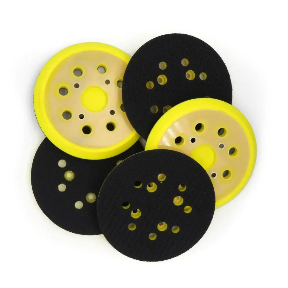 

5-Inch 8 Holes 4 Nails Sander Base Pad Electric Grinder Replacement Polish Disc 2020