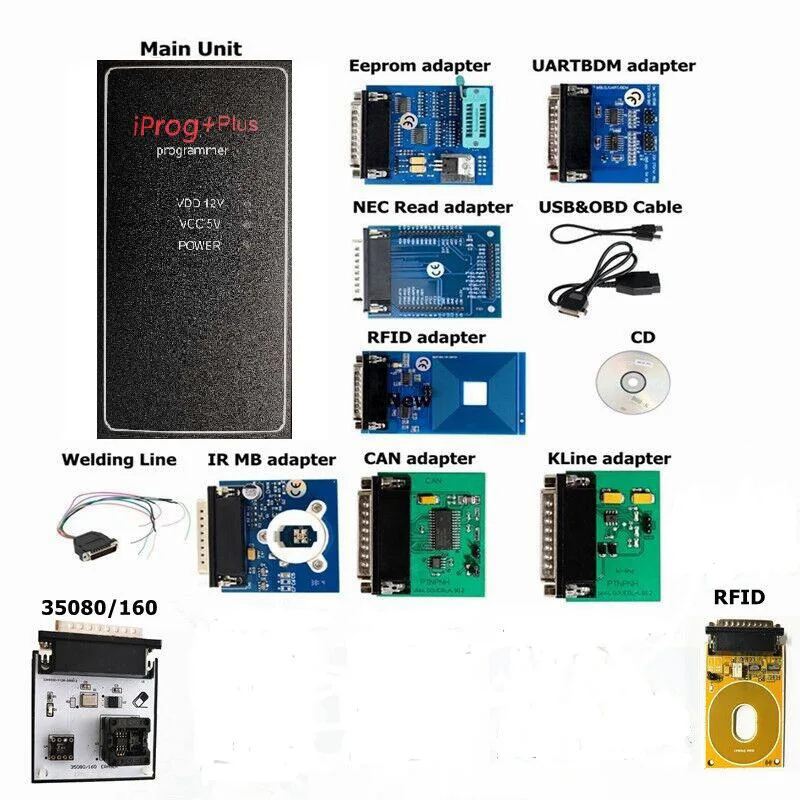 

Программатор Iprog + Plus 777 ECU для настройки пробега