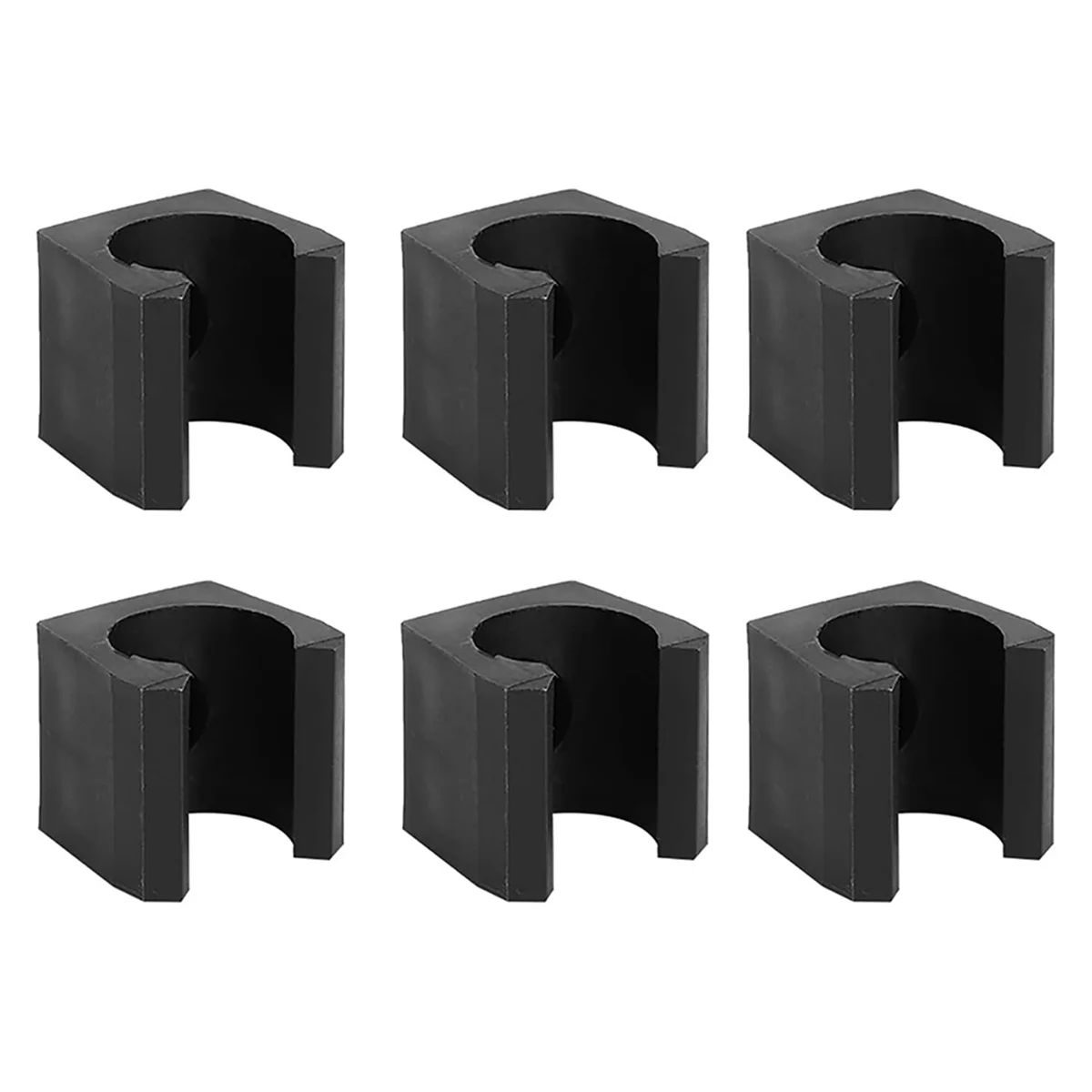 Зажим для кия бассейна набор из 6 пластиковых аксессуаров хранения мини-стрижня с