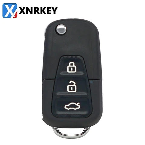 XNRKEY 3-кнопочный складной Смарт-пульт дистанционного управления для автомобильного ключа-брелока для Lifan X60 X50 720 фоточехол с необработанным лезвием