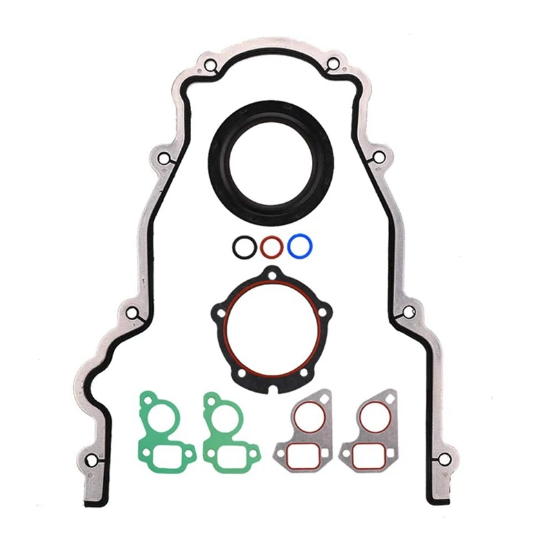 

Timing Cover Gasket Kit For Chevrolet Silverado Suburban Tahoe GMC Sierra Yukon Savana Cadillac 12633904 TCS45993