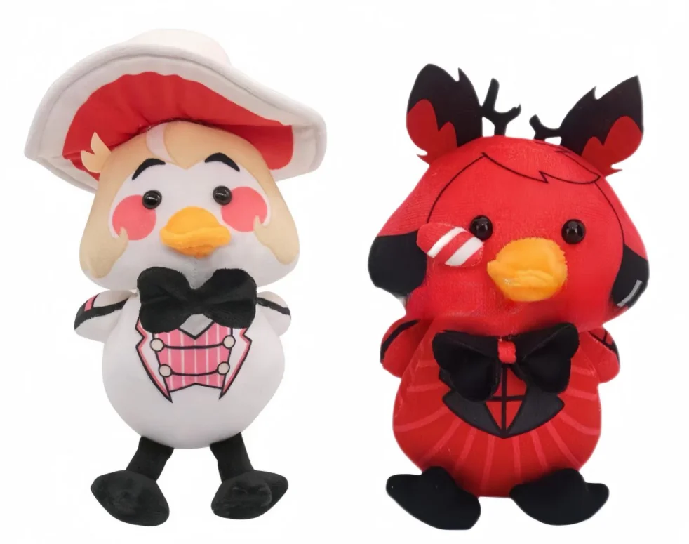 Люцифер Утка Аластор Плюшевый Косплей Хазбин Фэнтези Отель ay Плюшевая Кукла