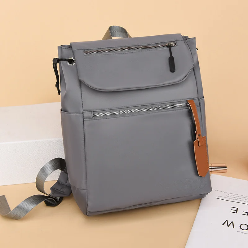 

Повседневные вместительные рюкзаки для женщин, дорожная сумка на плечо из ткани Оксфорд, Молодежные школьные сумки с защитой от кражи для ж...