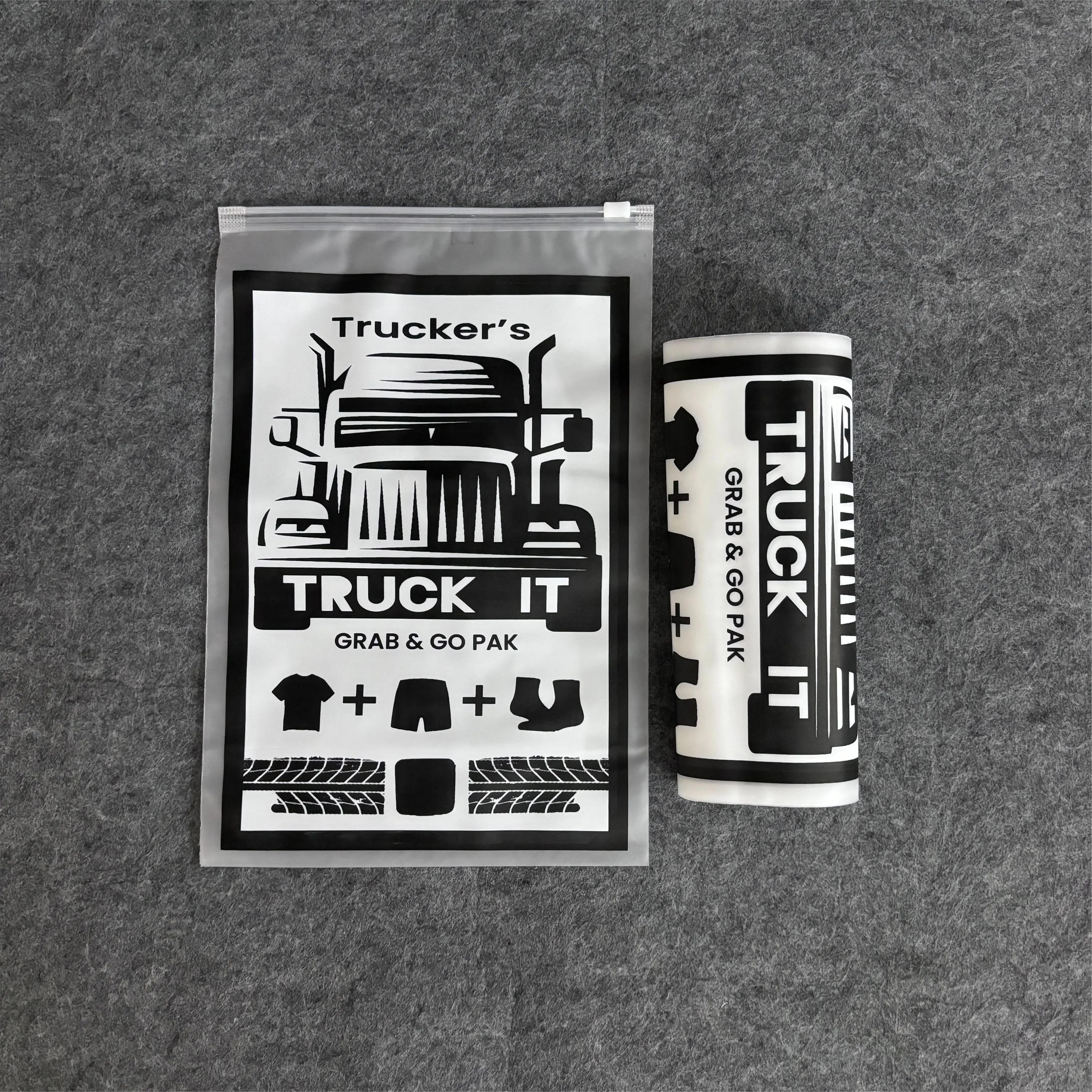 Сумка на молнии из матового ПВХ с логотипом заказ упаковочные сумки для