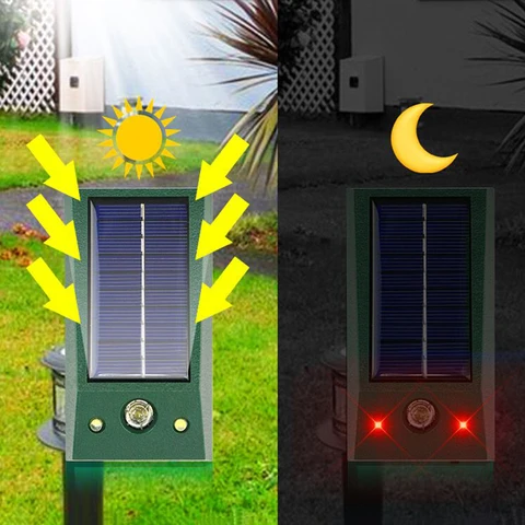 Солнечный ультразвуковой отпугиватель APWIKOGER для животных