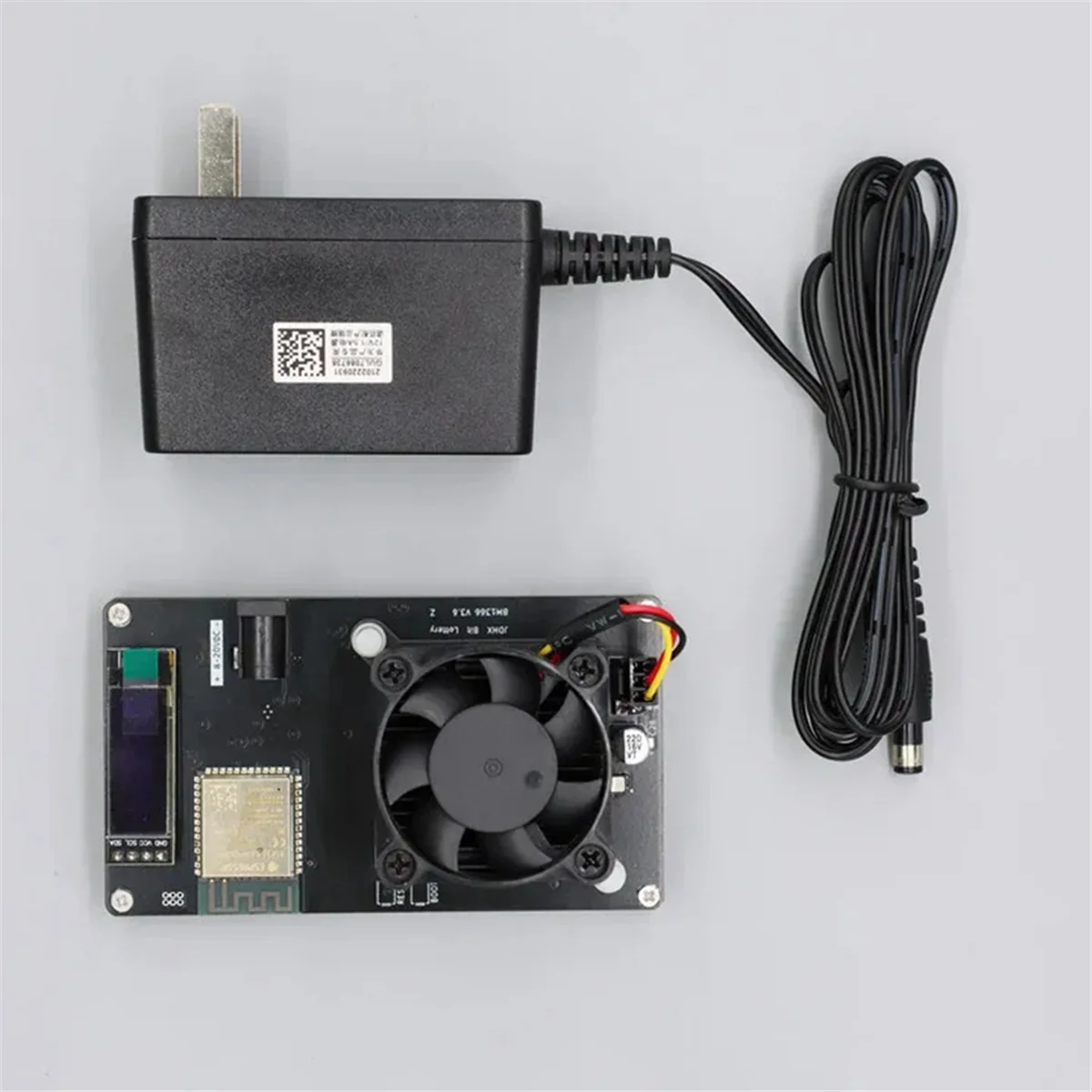 Bitaxe DIY Kit BM1397 Чип ASIC Miner с открытым исходным кодом BTC Solo 320GH/S Bitcoin Lotto блоком питания
