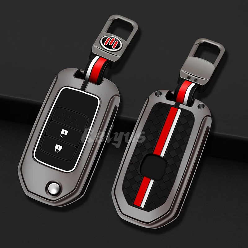 

Zinc Alloy Car Key Cover Shell for Honda Civic CR-V HR-V XRV Agreement Jode Crider Odyssey Key Protective Case Auto Accessories