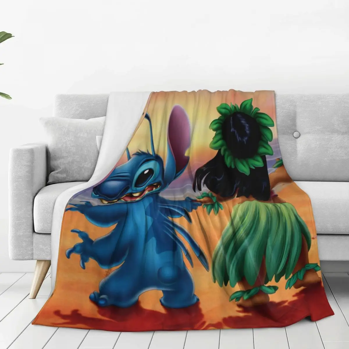 Теплое мягкое одеяло декоративное постельное белье для танцев лило фланелевое