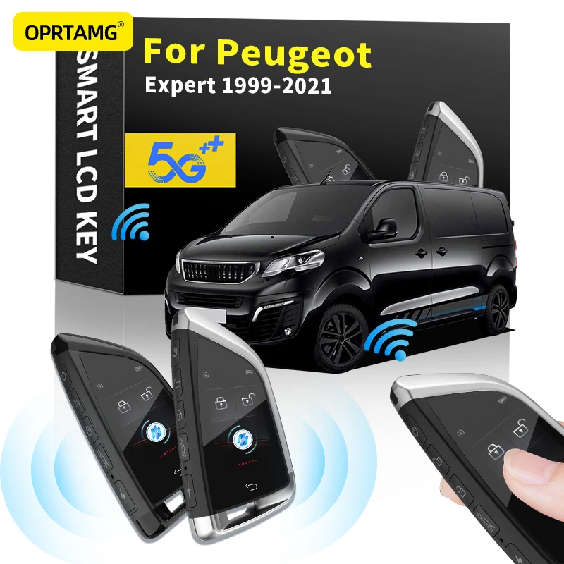 

Remote Key LCD Display Screen for keyless-go smart key vehicle For Peugeot Expert 2000 2001 2002 2003-2018 2019 2020 2021 2022