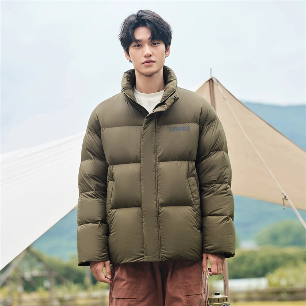 

Мужской зимний пуховик TANBOER на заказ, пуховик, пуховик TF336335