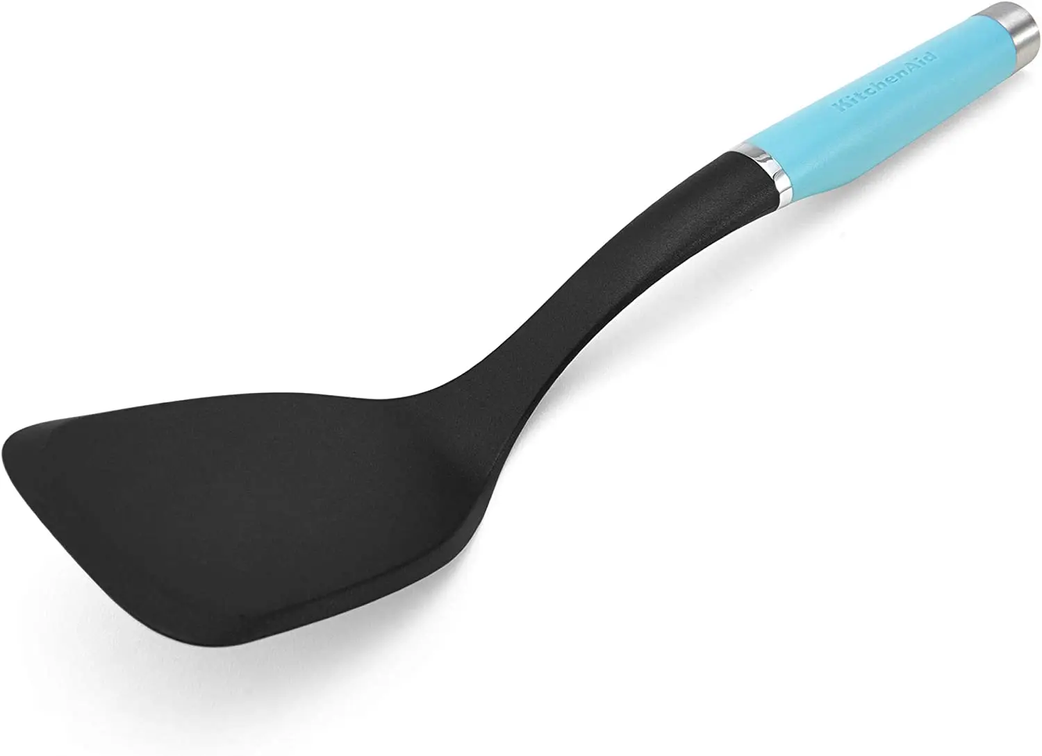 

Large and Solid Gourmet Spatula, One Size, Matte Aqua Sky