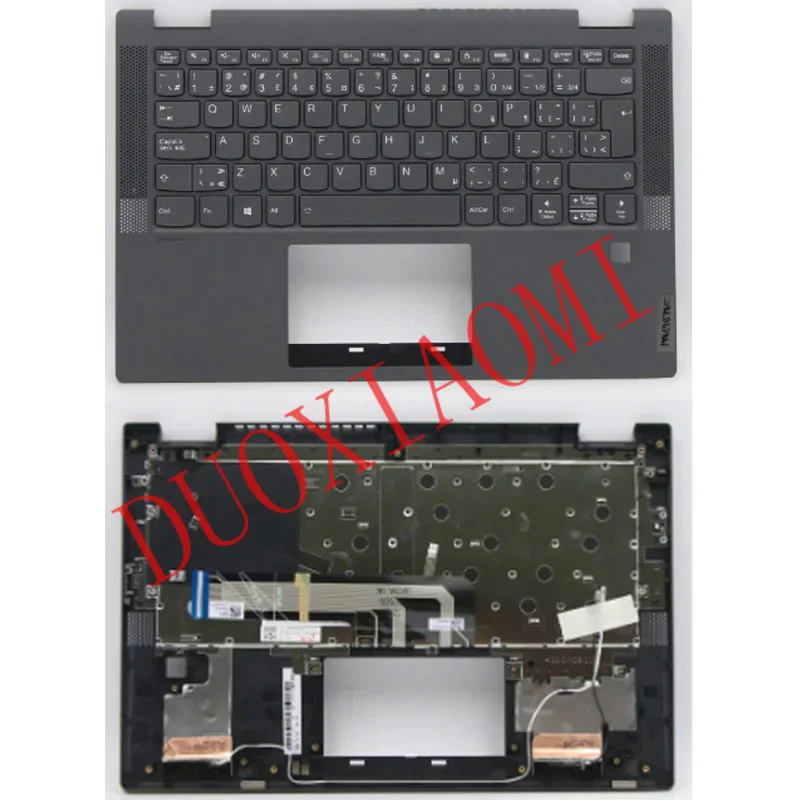 Новинка для Lenovo ideapad Flex 5-14IIL05 ноутбук ASSY UCASE W/KB AR-E CF-E FP BL GY LC55-14 5CB0Y85498 5CB0Y85504