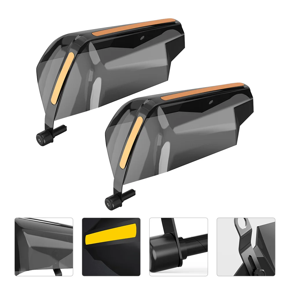 

1 Pair Useful Handlebar Protection Gear Windproof Handlebar Guard for Motorbike
