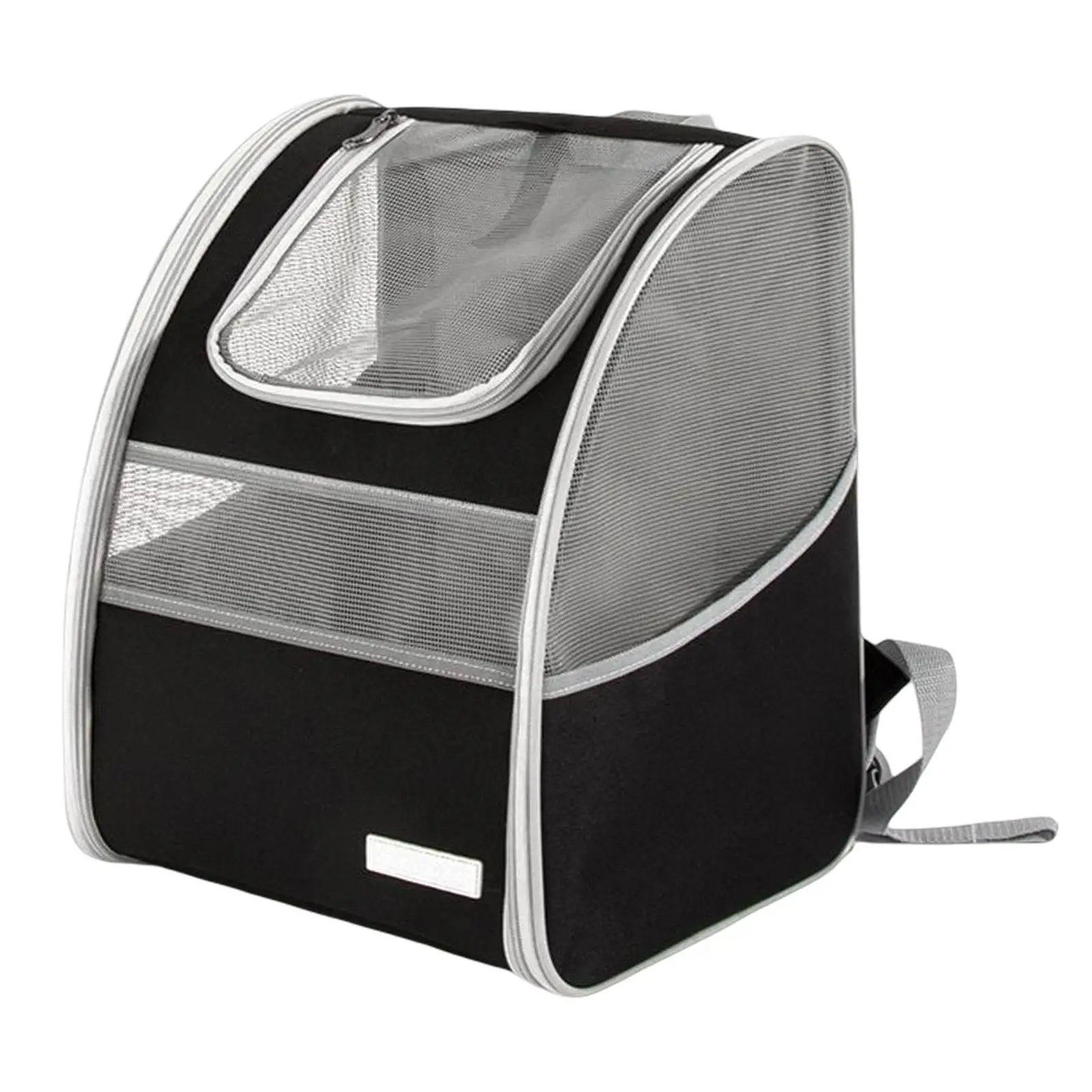 

Portable Cats Carrier Bag Cage Adjustable Handles Mesh Zipper Traveling Breathable Backpack for Outdoor Hiking Walking Pet Puppy