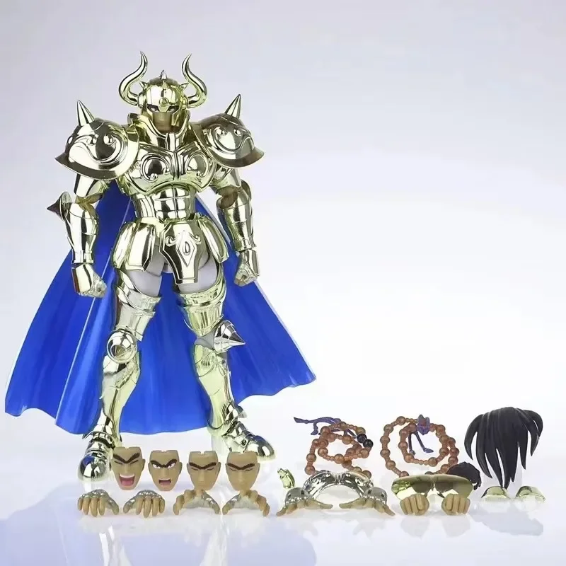 Фото В наличии CS Модель Saint Seiya Myth Cloth Ex Taurus Aludiba 24K/Золотые рыцари Зодиака Металлическая аниме-фигурка Игрушки Подарки №5
