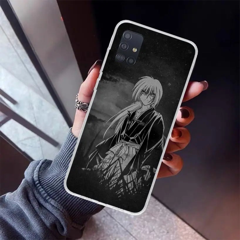 Rurouni Kenshin Anime Phone Case for Samsung Galaxy A51 A71 A41 A31 A21S A11 A01 A50S A70 A40 A30S A20E A20S A10S A6 A7 A8 A9 Pl