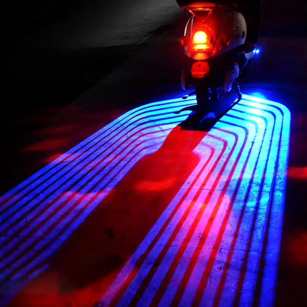 

1 Pair Motorcycle Side Angel Wing LED Projector Decor Lamp Shadow Welcome Light