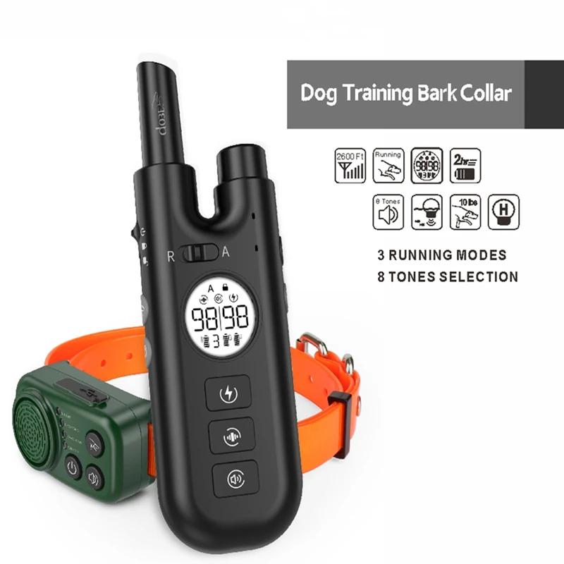 

Hunter Dog Collar Beeper Rechargeable Lcd Electric Remote Dog Training Collar For Hunting Dog Beeper Pet Shock Trainer