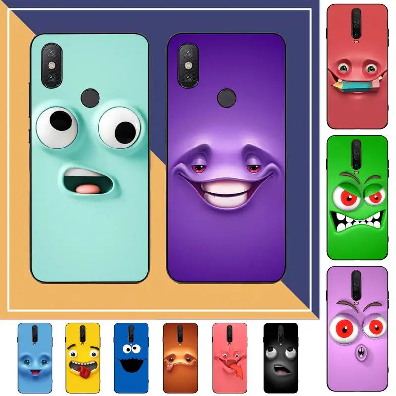 

Funny Face Phone Case for Redmi Note 8 7 9 4 6 pro max T X 5A 3 10 lite pro cover