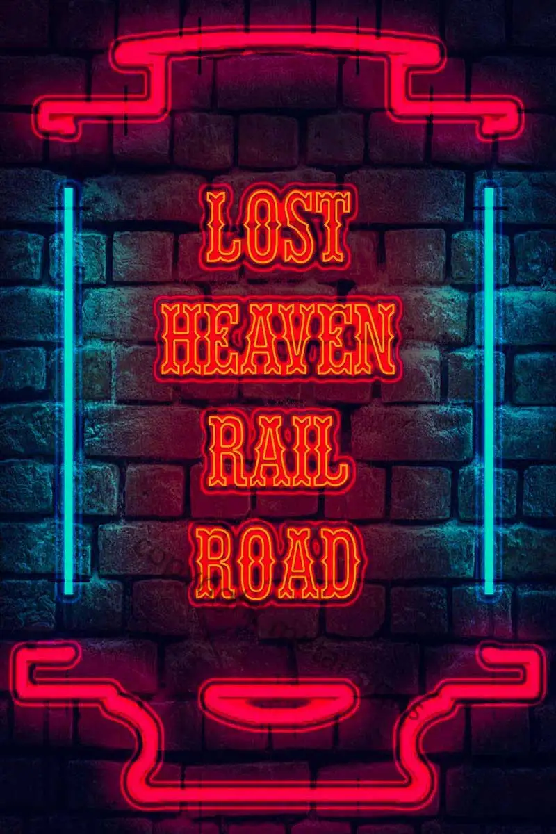 

Неоновая вывеска Lost Heaven Rail в стиле ретро, винтажные металлические вывески, Настенный декор, неоновая вывеска для клуба, мужской пещеры, кафе,...