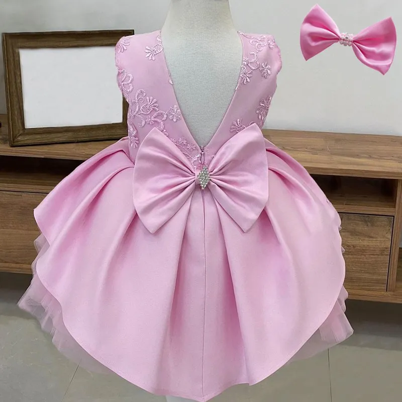 

Детское платье для девочек, детское кружевное платье для дня рождения, платье принцессы для свадебной вечеринки, платье для детей 0-2 лет, платье