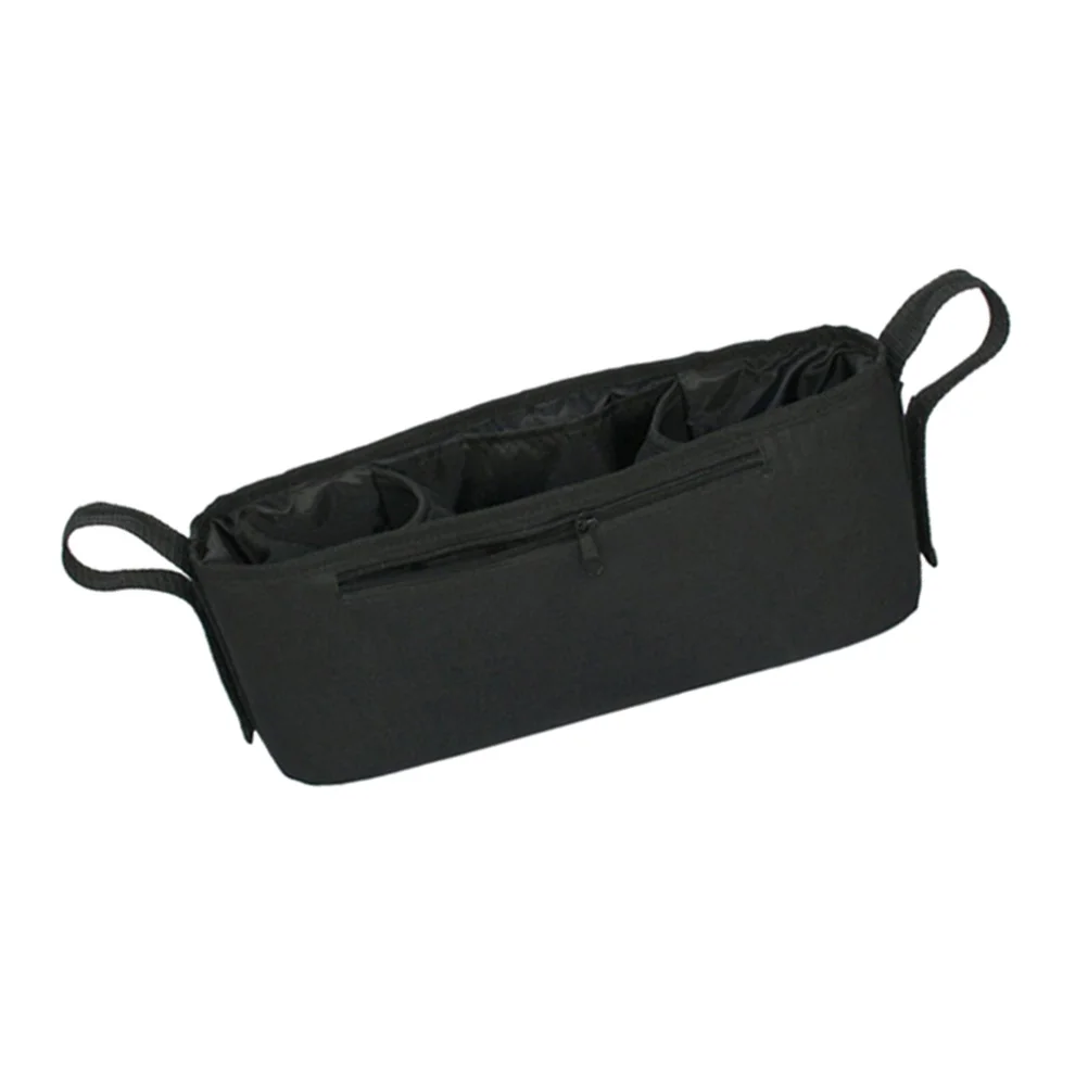 

Milk Bottle Organizer Baby Carriage Storage Bag Stroller Organiser Hanging Portable The