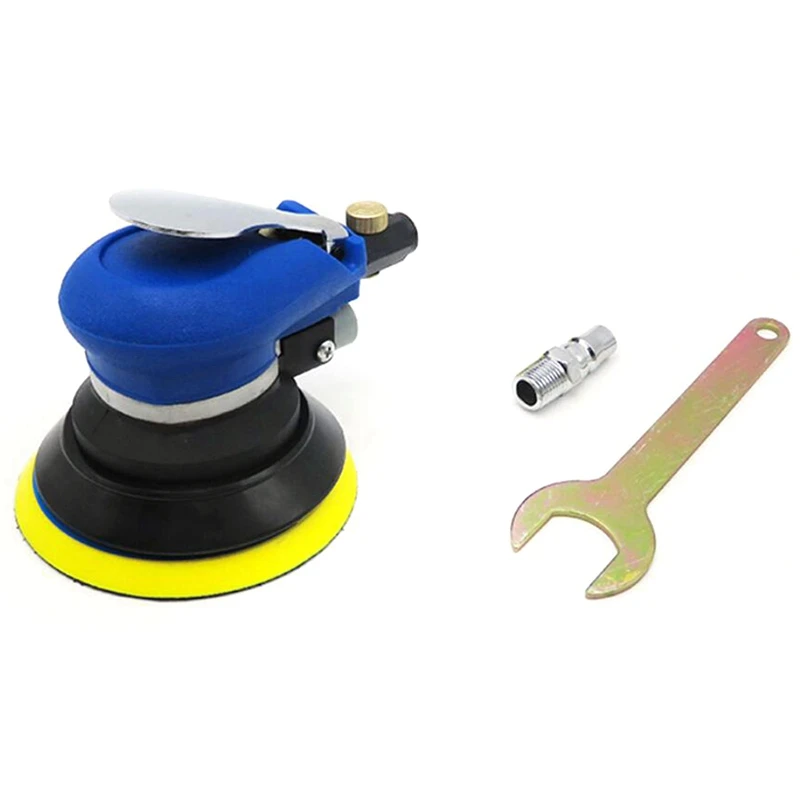 

Pneumatic Sandpaper Machine, Car Polishing Machine, Air Mill, Wind Mill And Dry Mill With Dust Suction Sand