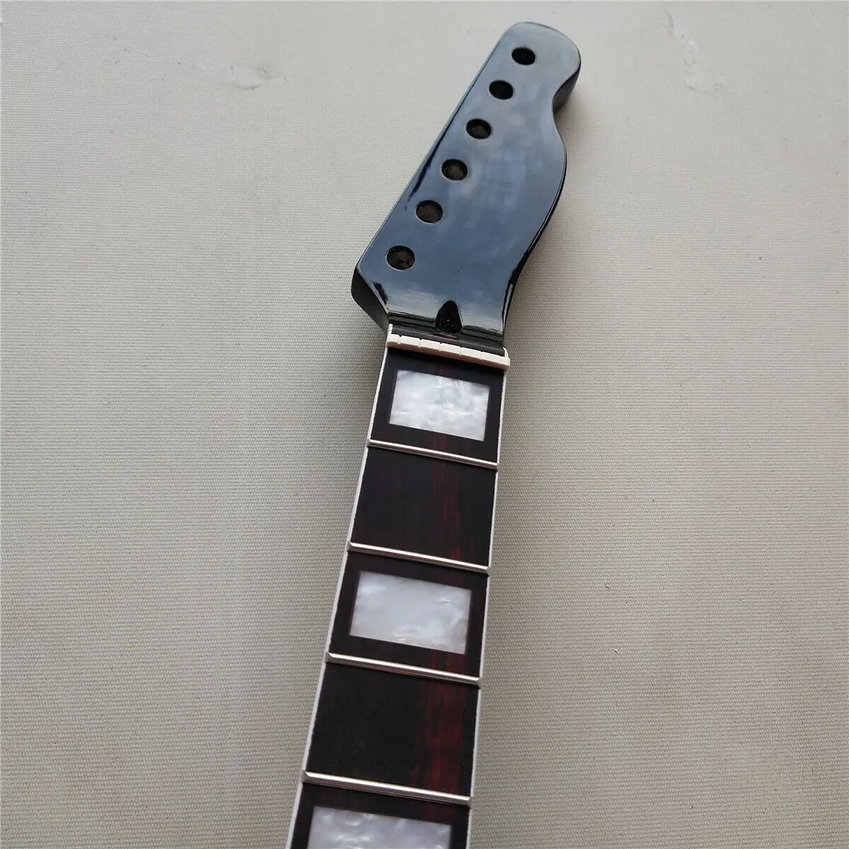 New Guitar Neck Block Inlay TL Style Maple 22 Fret Rosewood Fretboard