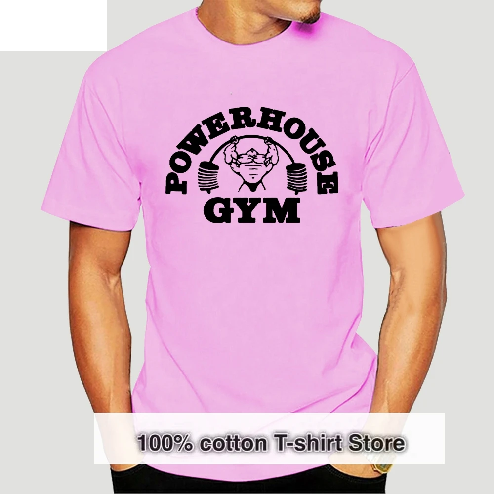 

Новая спортивная футболка с логотипом Powerhouse, редкая черная, белая мужская футболка, новинка, забавная футболка унисекс