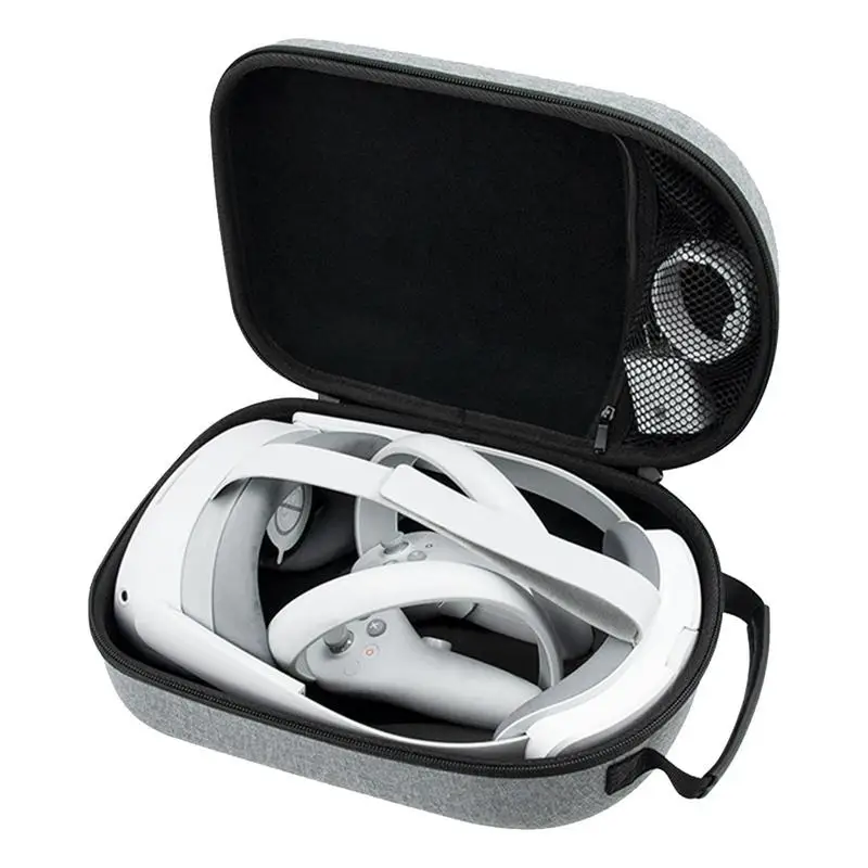 

Жесткая Сумка для хранения EVA для аксессуаров Pico4 VR, портативный бокс, дорожный защитный чехол для переноски, сумка для Pico Neo 4
