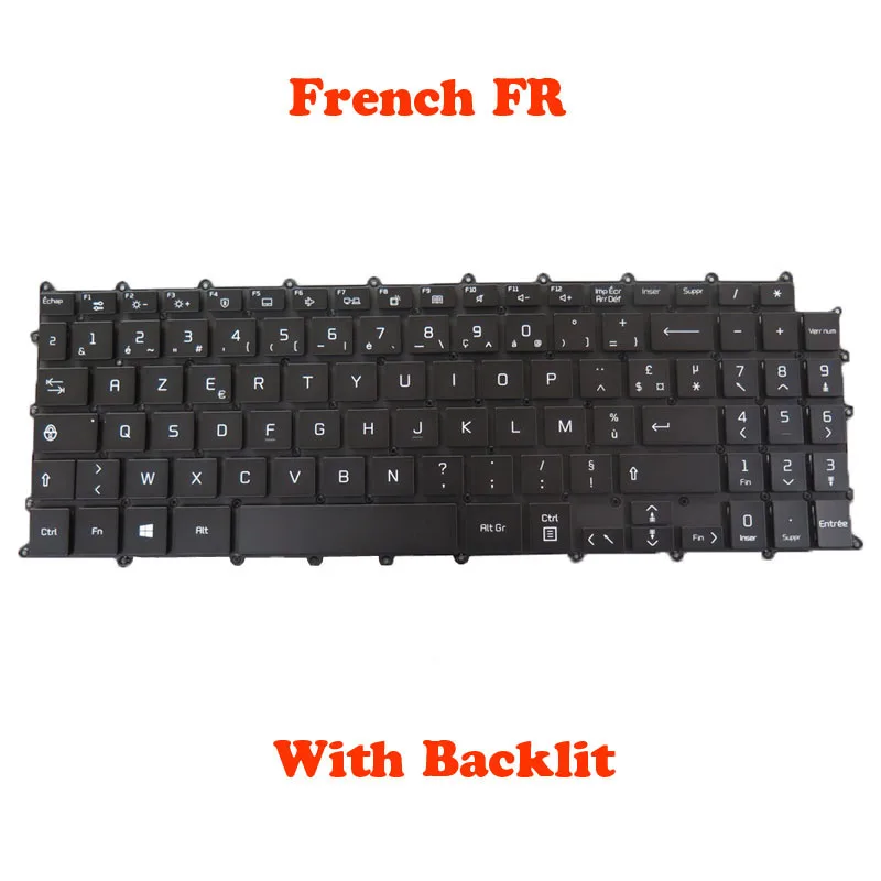 Клавиатура для LG 15Z90P 15ZD90P 15Z90Q 15ZD90Q 15ZD90QC 15Z95P 16Z90P 16ZD90P 16Z90PG 16Z90Q 16ZD90Q