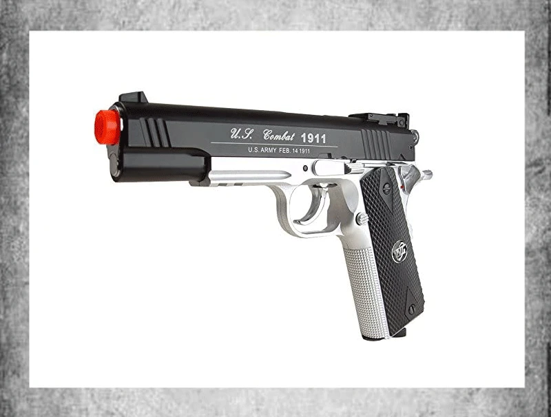 Новинка 500 Fps Новый полностью металлический Wg страйкбол M 1911 газ Co2 ручной пистолет
