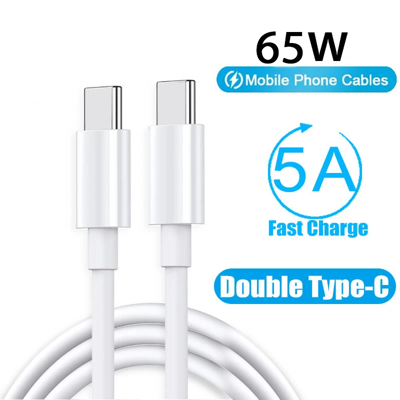 

Кабель зарядный USB Type-C на USB, 5 А, 20 Вт