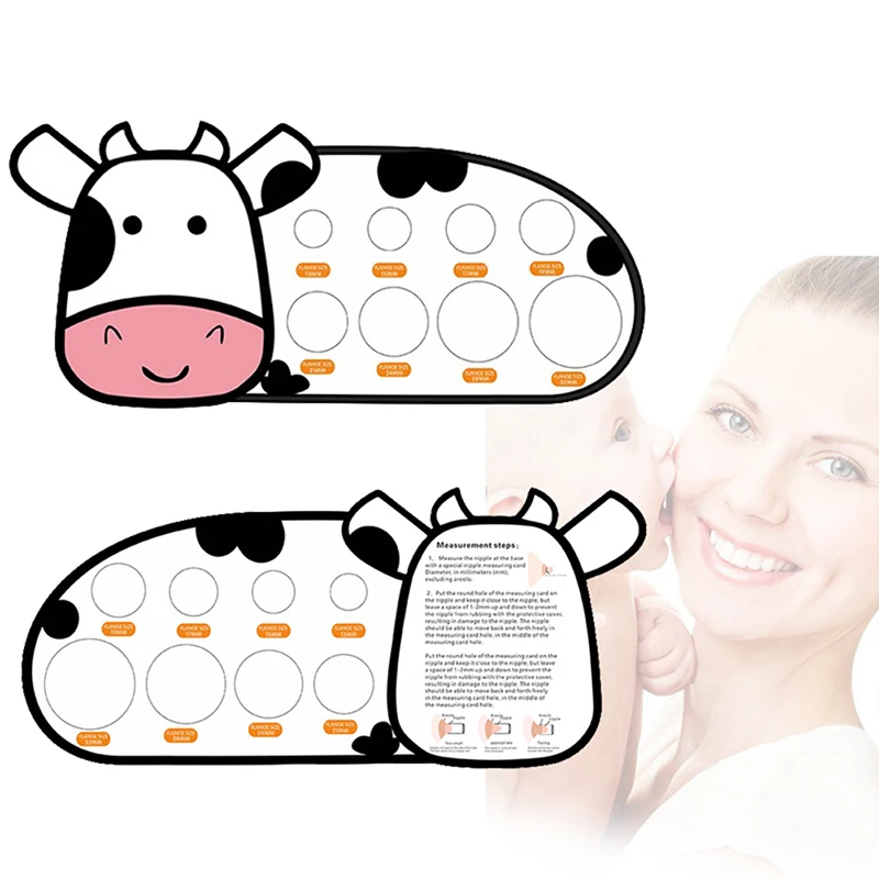

Измерительная карта для сосков практичный измерительный инструмент домашнее оборудование для новорожденных девочек мальчиков