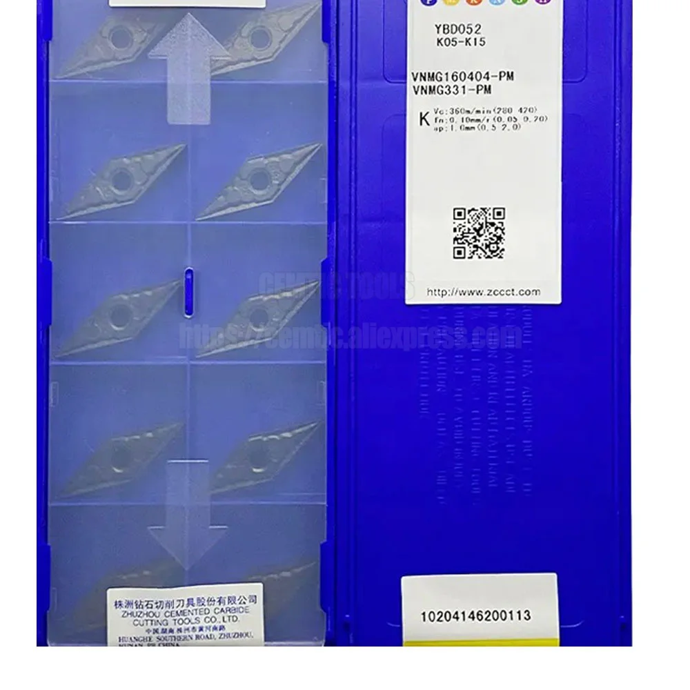 

ZCC металлический токарный инструмент YBD052 VNMG160404-PM YBD152 YBD102 YBD252 VNMG