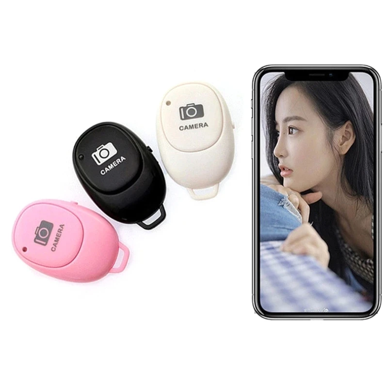 

Телефон беспроводной Bluetooth-совместимый селфи-затвор пульт дистанционного управления Clicker F19E