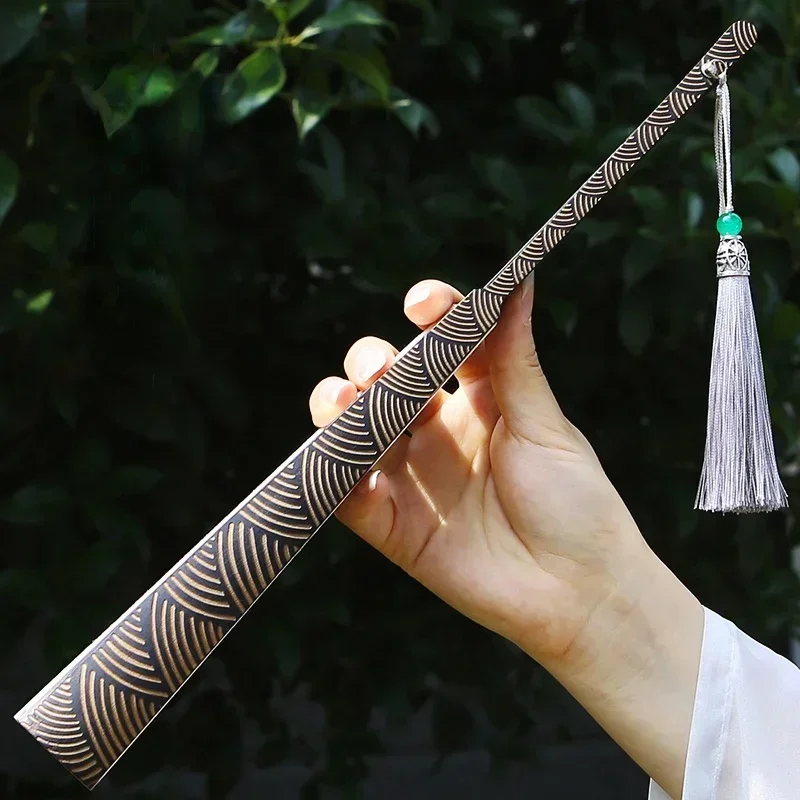 10-дюймовый складной вентилятор с рисунком океанских волн в классическом