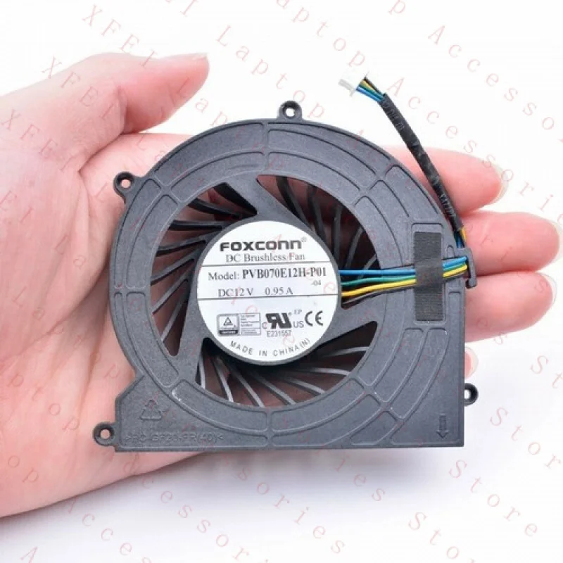 Фото F Foxconn PVB070E12H-P01 Охлаждающий вентилятор 12 В 0,95 А 4-контактный для Lenovo M93 host bui Fan №1