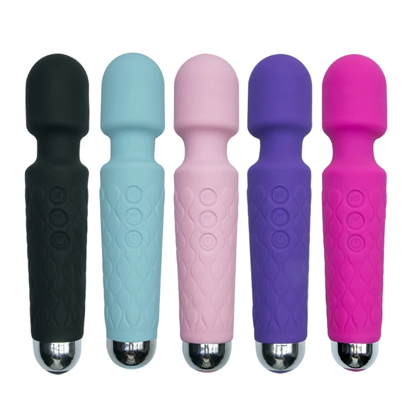 

RXJC Mini Wand Massager USB Rechargeable Massager for Women Men Body Neck