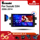 Srnubi Android 10 автомобильное радио для Suzuki SX4 2006-2011 мультимедийный видеоплеер 2 Din 4G WIFI GPS навигация Carplay DVD головное устройство