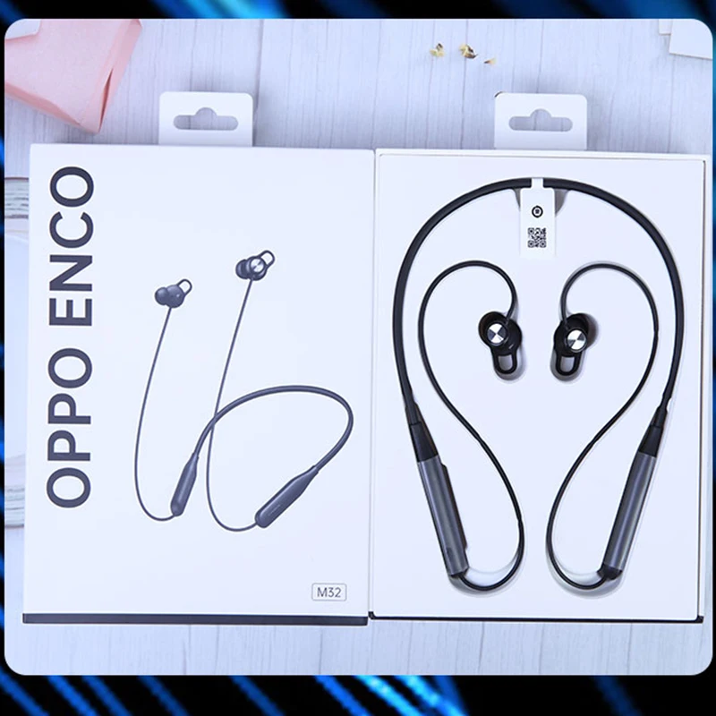 Беспроводные наушники OPPO ENCO Bullets M32, Bluetooth 5,0 28H IP55, для OPPO Find X6 X5 Pro Reno 10 9 Pro Ace2