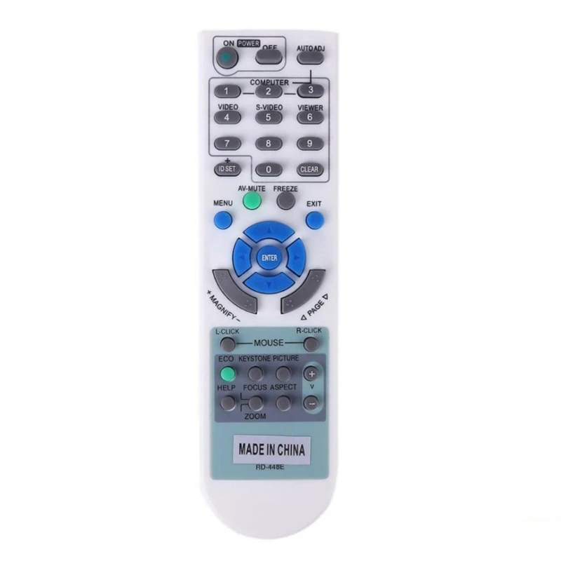 

Lightweight Replaced Remote Control for Nec Projector RD-448E V260X+ V300X+ Dropship