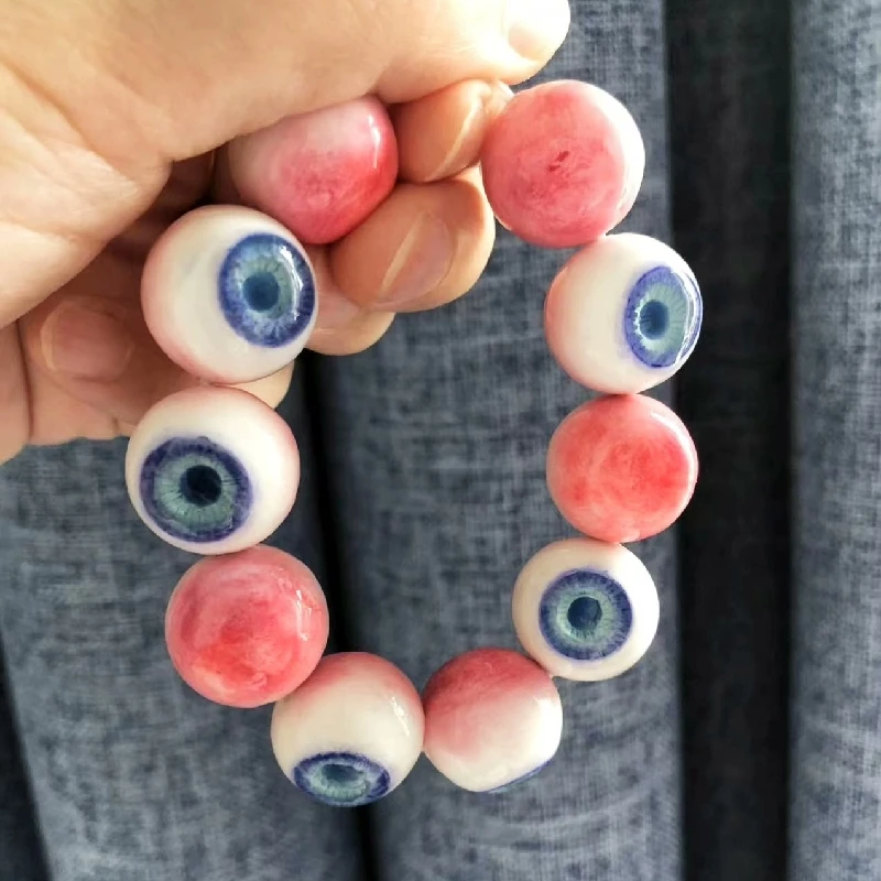 3125 креативный браслет ручной работы с глазным яблоком кровяного туловища Темный
