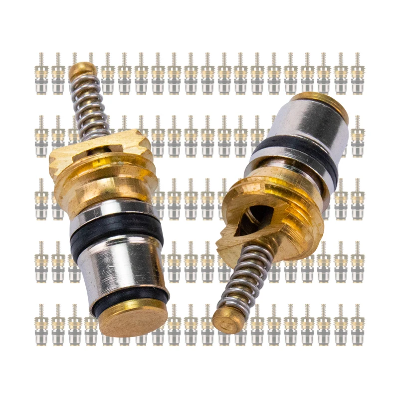 

100 шт., сердечник клапана для Volvo Ford Regal Picasso Citroen Fukang Elysee Mondeo R134a