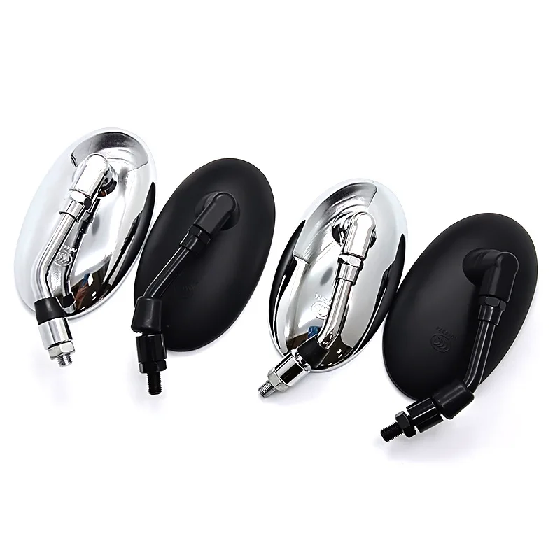 Универсальное овальное зеркало заднего вида для мотоцикла 10 мм Honda PCX125 PCX150 CB1100