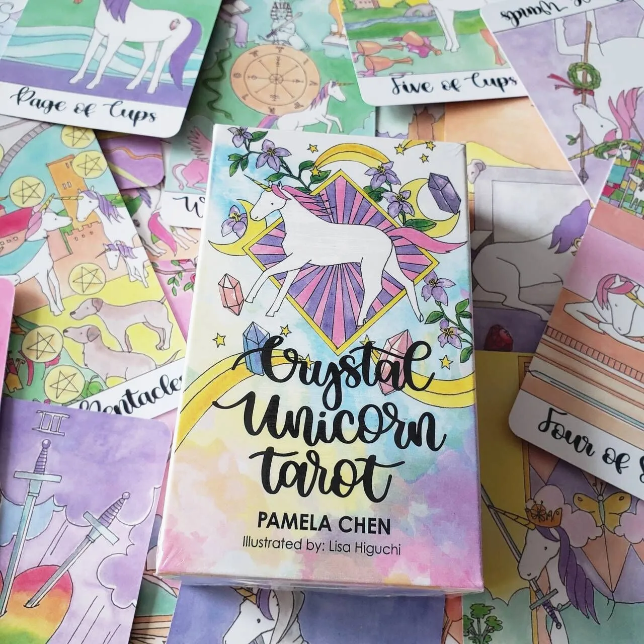 

Crystal Unicorn Tarot card