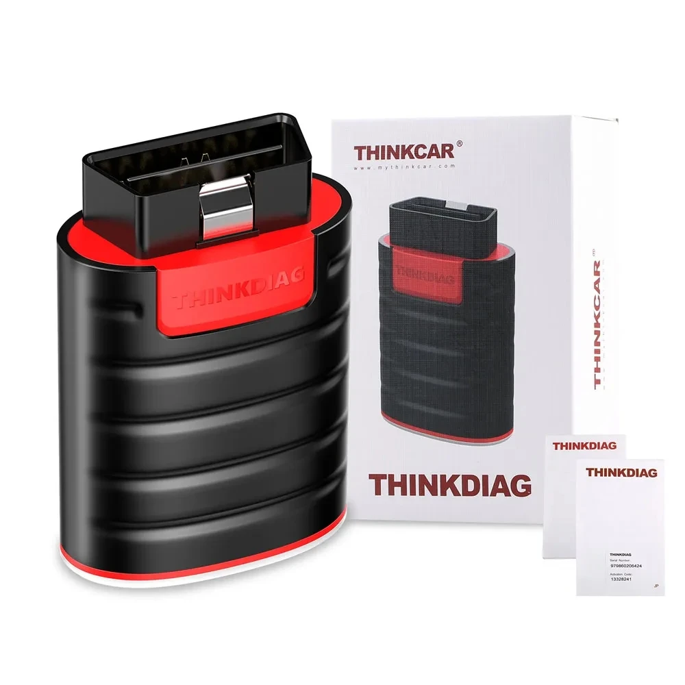 

Thinkcar Thinkdiag Ediag Горячая загрузка, все системы, полное программное обеспечение, 1 год бесплатной диагностики OBD2, 16 сбросов, кодирование ЭБУ, активный тест