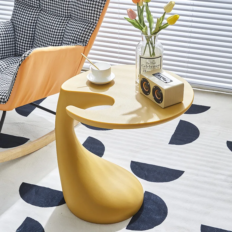 

Скандинавский минималистичный боковой столик, диван для спальни, разноцветный креативный стиль, домашний кофейный столик для маленькой квартиры, Прямая поставка